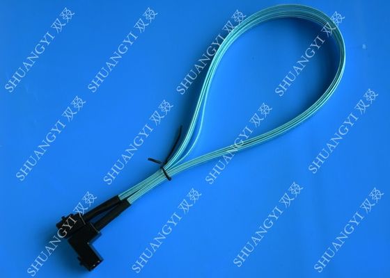 Trung Quốc SFF 8643 12Gb SAS Serial Attached SCSI Cable 36P HD Right Angle For Server nhà cung cấp