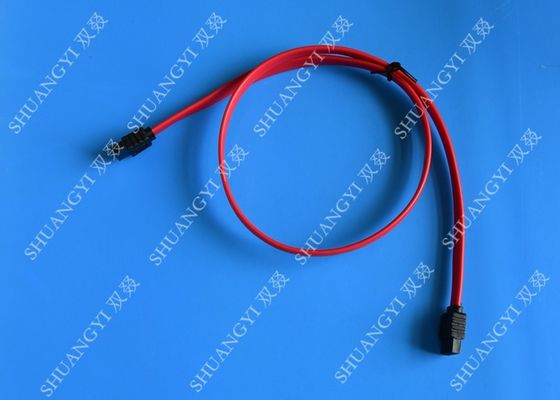 Trung Quốc Red 18 Inch Custom SATA Data Cables SATA III 6.0 Gbps For Blue Ray DVD CD Drives nhà cung cấp
