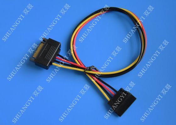 Trung Quốc Internal 15 Pin Male To Female SATA Data Cable For Computer IDC Type nhà cung cấp