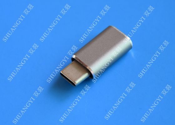 Trung Quốc 5 Gbps Type C Micro USB , USB C to Micro USB Female Connector For Google Chromebook Pixel nhà cung cấp