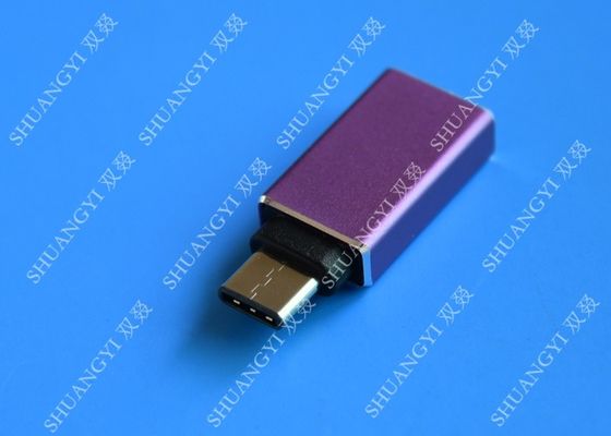 Trung Quốc MacBook Nexus 5X / 6P Type C Micro USB Purple Metal USB C to USB A 3.0 nhà cung cấp