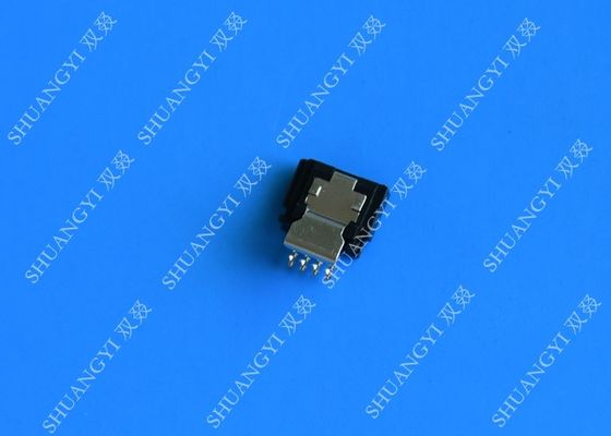 Trung Quốc Straight Micro External SATA 7 Pin Connector Solder Type 180 Degree DIP nhà cung cấp