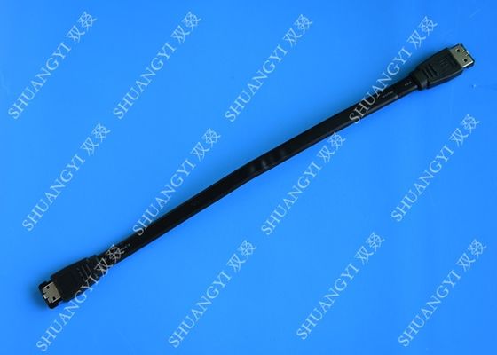 Trung Quốc Double Shielded Male To Male External ESATA Cable ESATA To ESATA 3 Feet Length nhà cung cấp