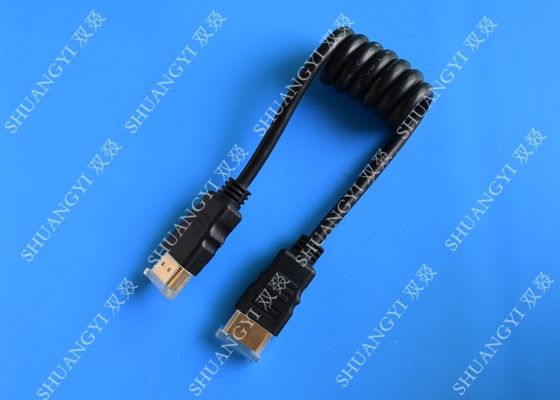 Trung Quốc Black 8 Pin High Speed HDMI Cable , Gold Plated Multimedia HDMI To HDMI Cable nhà cung cấp