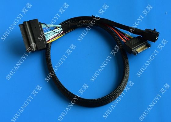 Trung Quốc Workstations Servers SFF 8643 To U.2 SFF 8639 Cable With 15 Pin SATA Power Connector nhà cung cấp