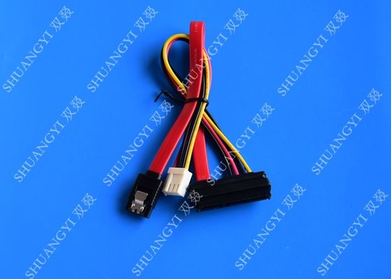 Trung Quốc 22 Pin SATA Cable với 3 Pin Pin và Latching SATA Connector nhà cung cấp