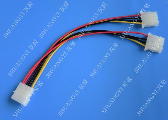 Trung Quốc Molex 4 Pin To Molex 4 Pin Cable Harness Assembly Pitch 5.08mm For Computer 200mm nhà cung cấp