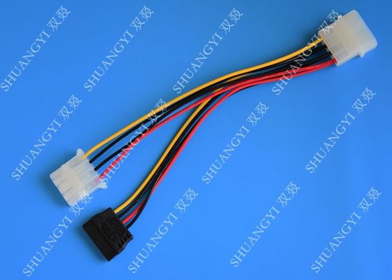 Trung Quốc Linear Splitter Extension Adapter Converter Cable With 4 Pin Molex Female Connector nhà cung cấp